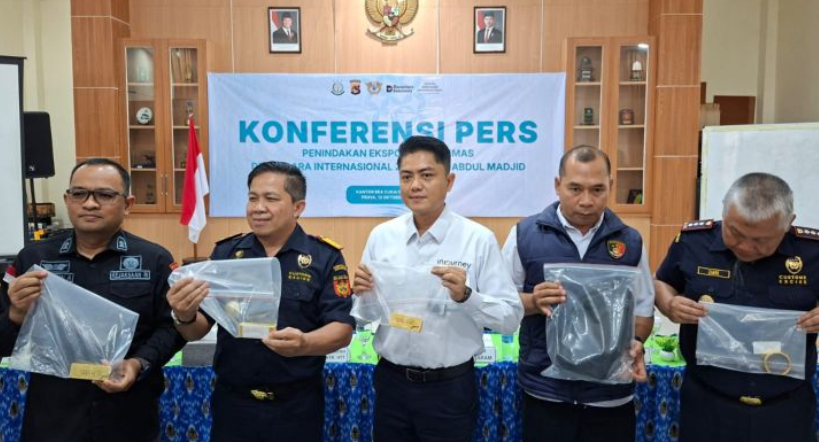 Pria Asal Manado Ditangkap Bawa 5 Kg Emas Senilai Rp12,4 Miliar, Diduga Hendak Diselundupkan ke Hong Kong