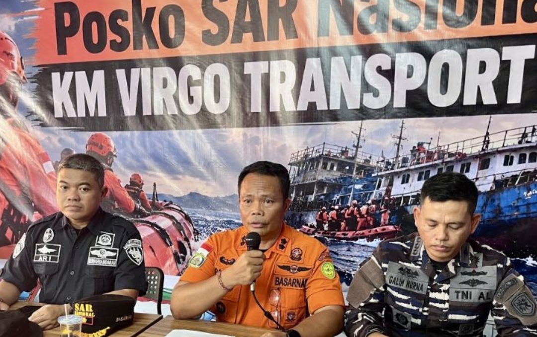 130 Penumpang Virgo Transport 8 Masih Dicari, Basarnas Lanjutkan Operasi SAR