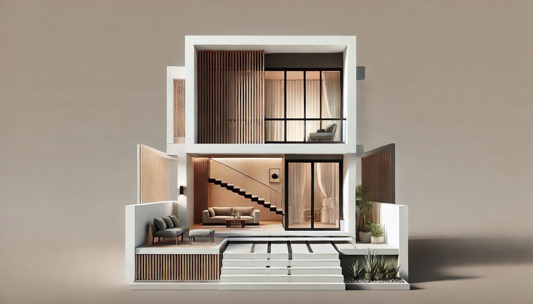 Inspirasi Rumah Minimalis Dua Lantai yang Cocok untuk Lahan Terbatas
