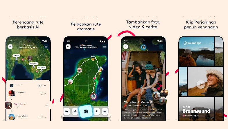 Polarsteps, Solusi Praktis untuk Merekam Setiap Perjalanan