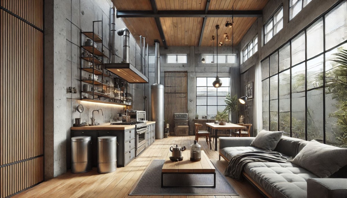 Inspirasi Interior Rumah Minimalis Industrial: Maskulin, Elegan dan Fungsional