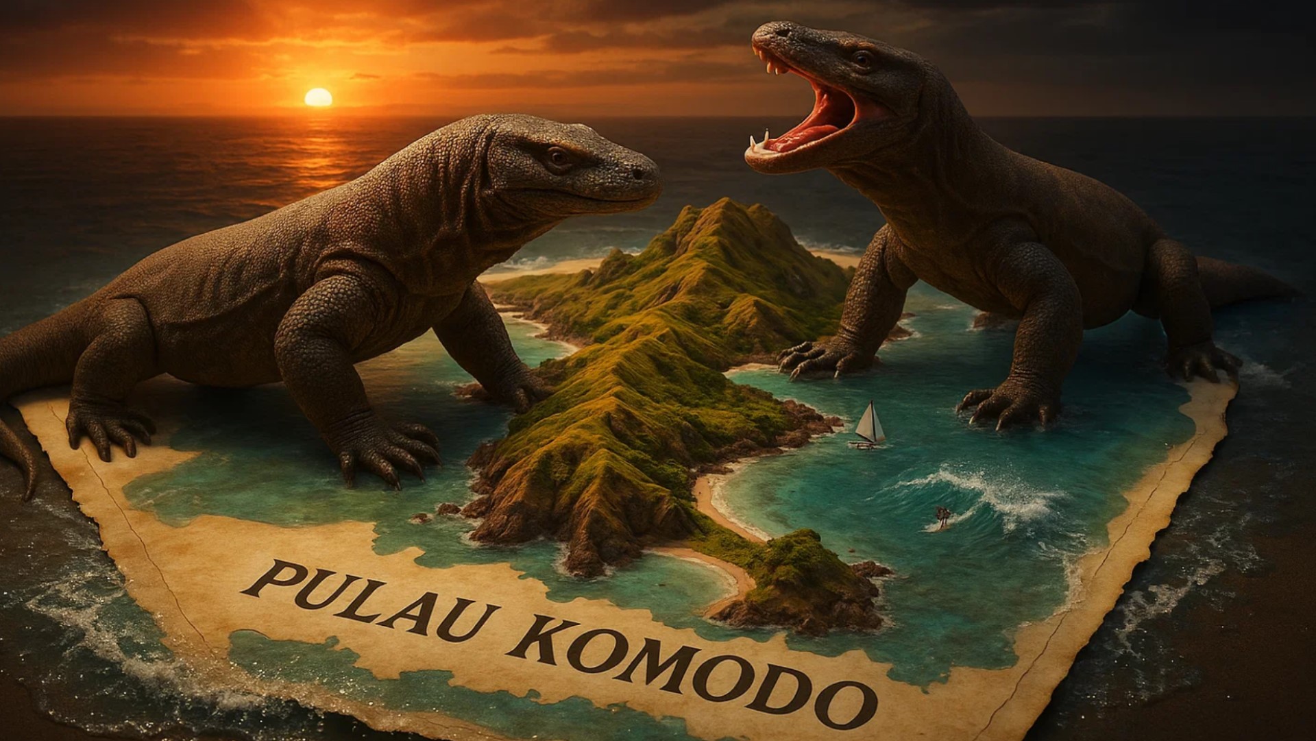 Bertemu Komodo Dragon di Habitat Asli: Panduan Menjelajahi Pulau Komodo