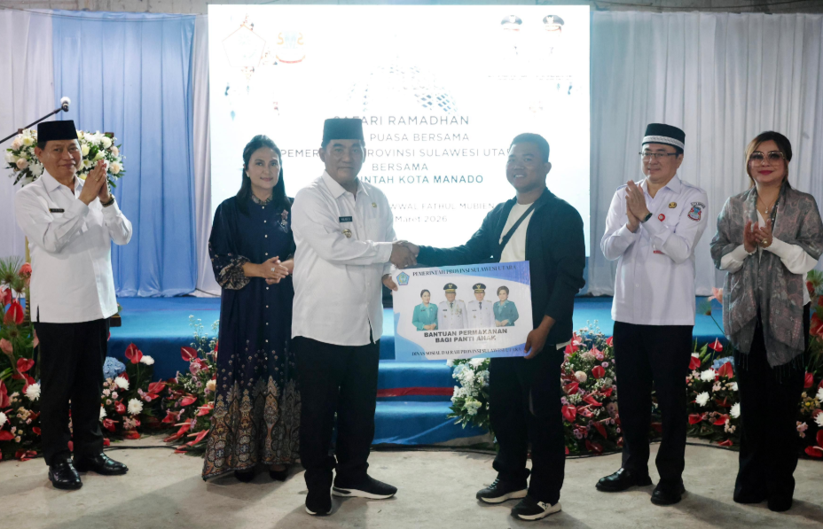 Safari Ramadhan di Manado, Gubernur Sulut Ajak Jaga Stabilitas Harga Pangan