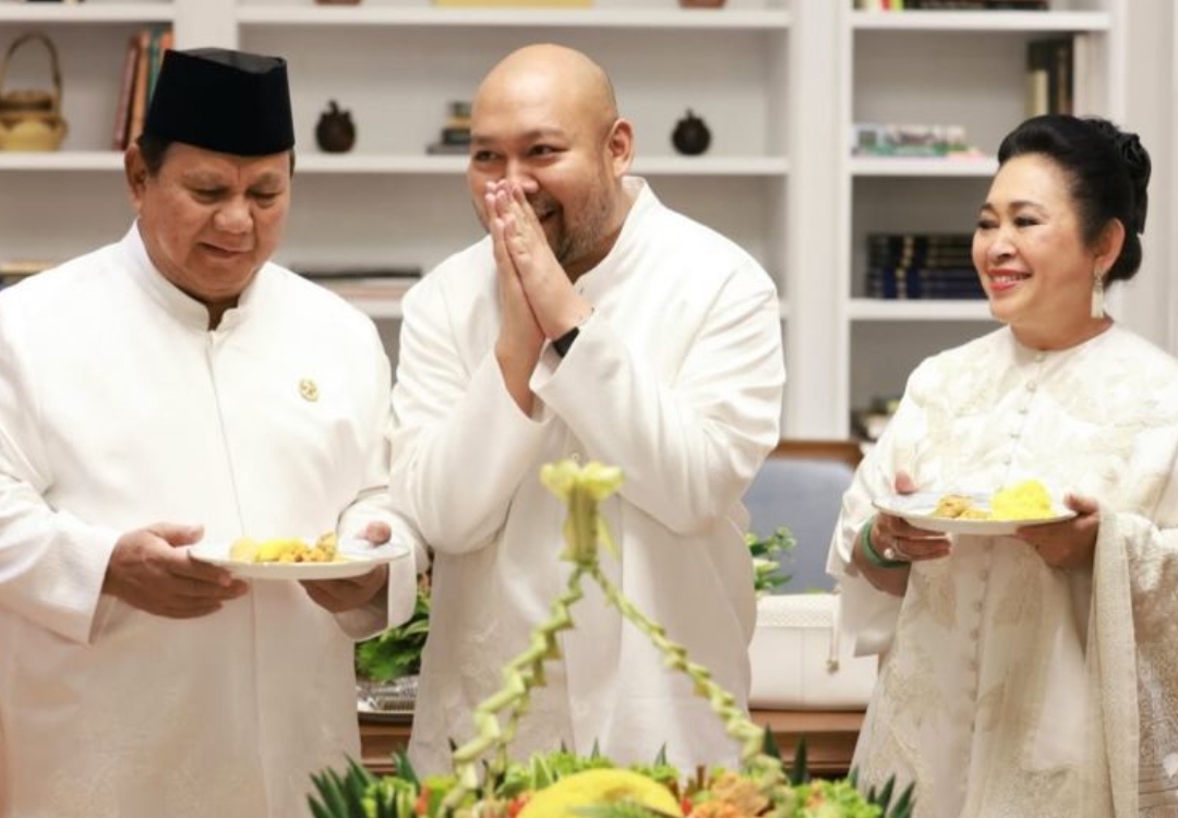 Di Momen Lebaran, Prabowo Rayakan Ulang Tahun Putranya Didit dengan Suasana Sederhana