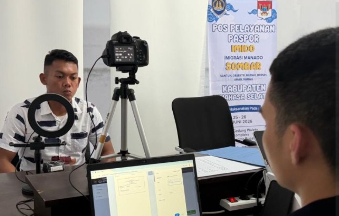 Imigrasi Manado Buka Pos Layanan Paspor di Minahasa Selatan, Permudah Akses Warga