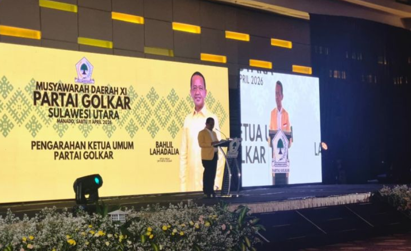 Bahlil Tekankan Soliditas di Musda Golkar Sulut, Minta Kepemimpinan Baru Rangkul Semua Pihak