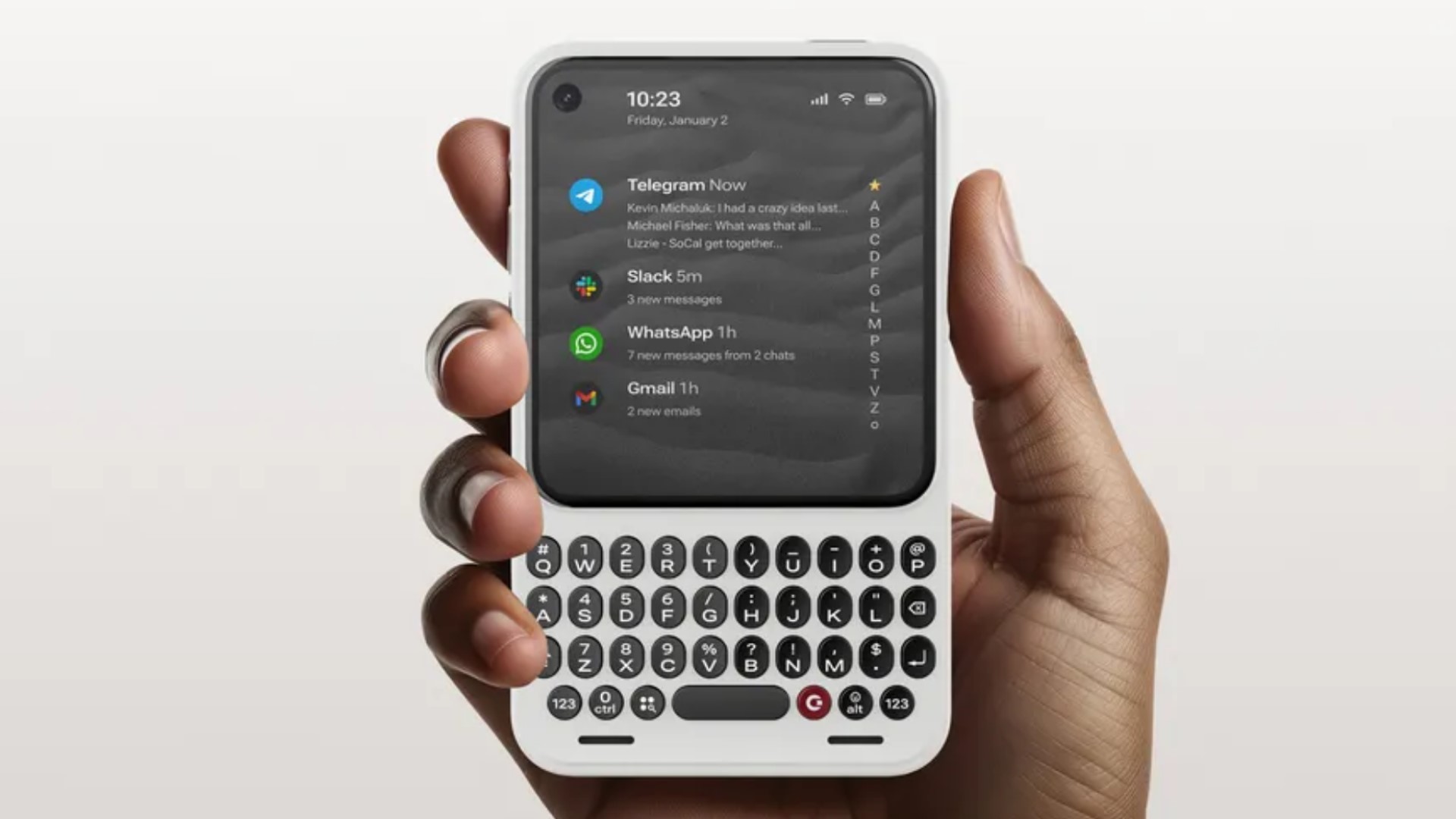 Clicks Communicator: Ponsel Android dengan Sentuhan Klasik BlackBerry