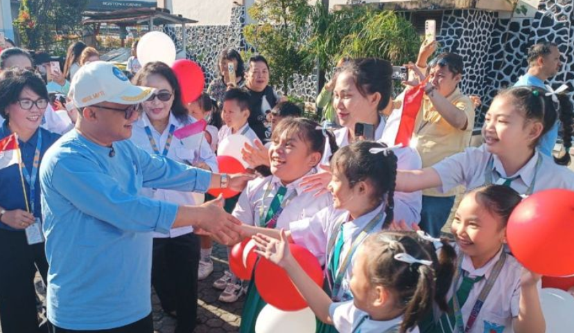 Mendikdasmen Abdul Mu’ti Ingatkan Siswa di Tomohon Hindari Bullying dan Biasakan Hidup Sehat