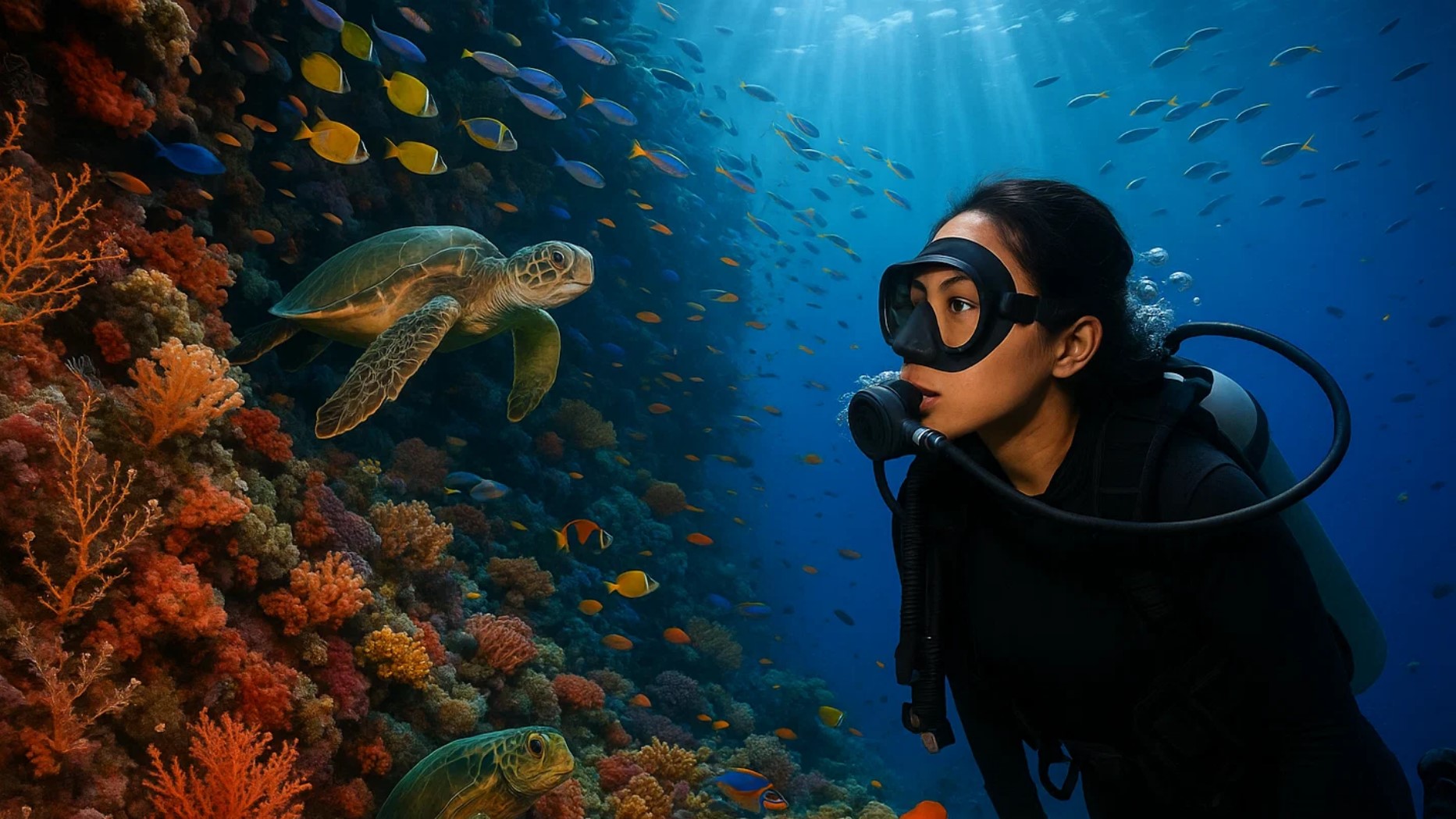 Menyelami Bunaken: Surga Bawah Laut dengan Panorama Terumbu Karang Menakjubkan