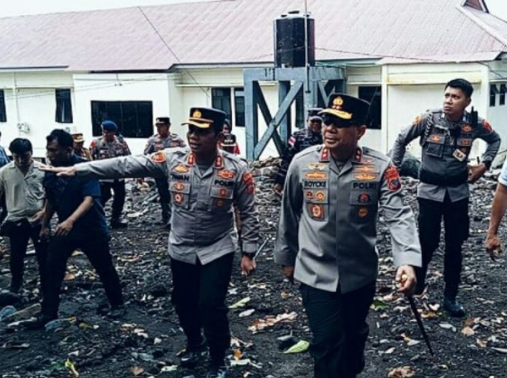 Dihantam Banjir Parah, Mako Polres Sitaro akan Direlokasi 