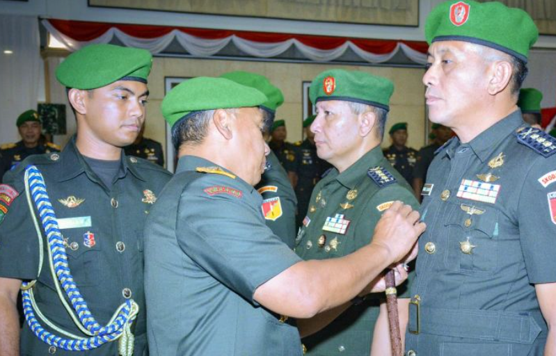 Mutasi dan Rotasi Pejabat Kodam XIII/Merdeka Dipimpin Pangdam Mirza Agus