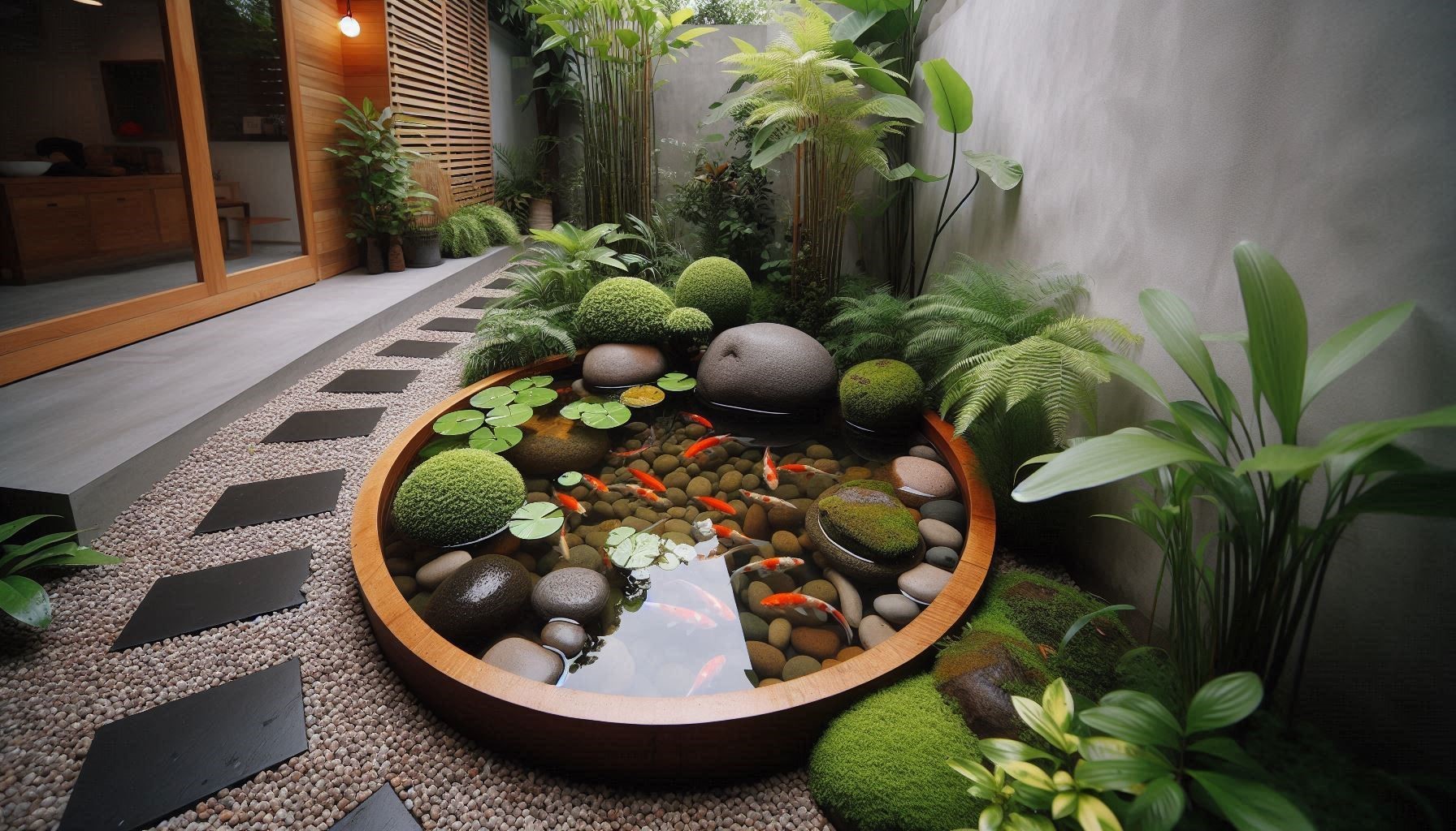 Cara Membuat Kolam Ikan Koi Sendiri di Rumah dengan Biaya Terjangkau