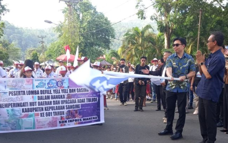 BI Kenalkan CBP Rupiah ke Pelajar Sangihe Lewat Metode Gasing