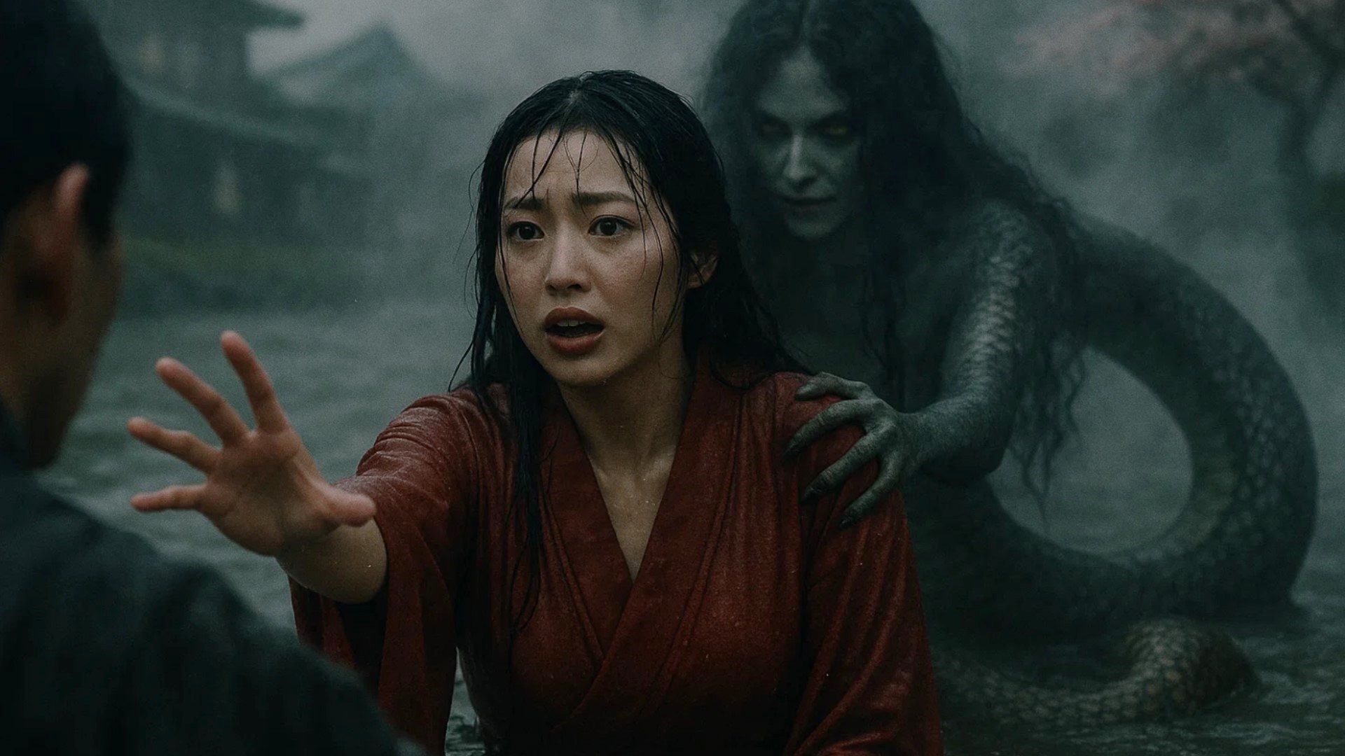 Cerita Horor Pendek: Nure Onna, Wanita Ular dari Legenda Jepang