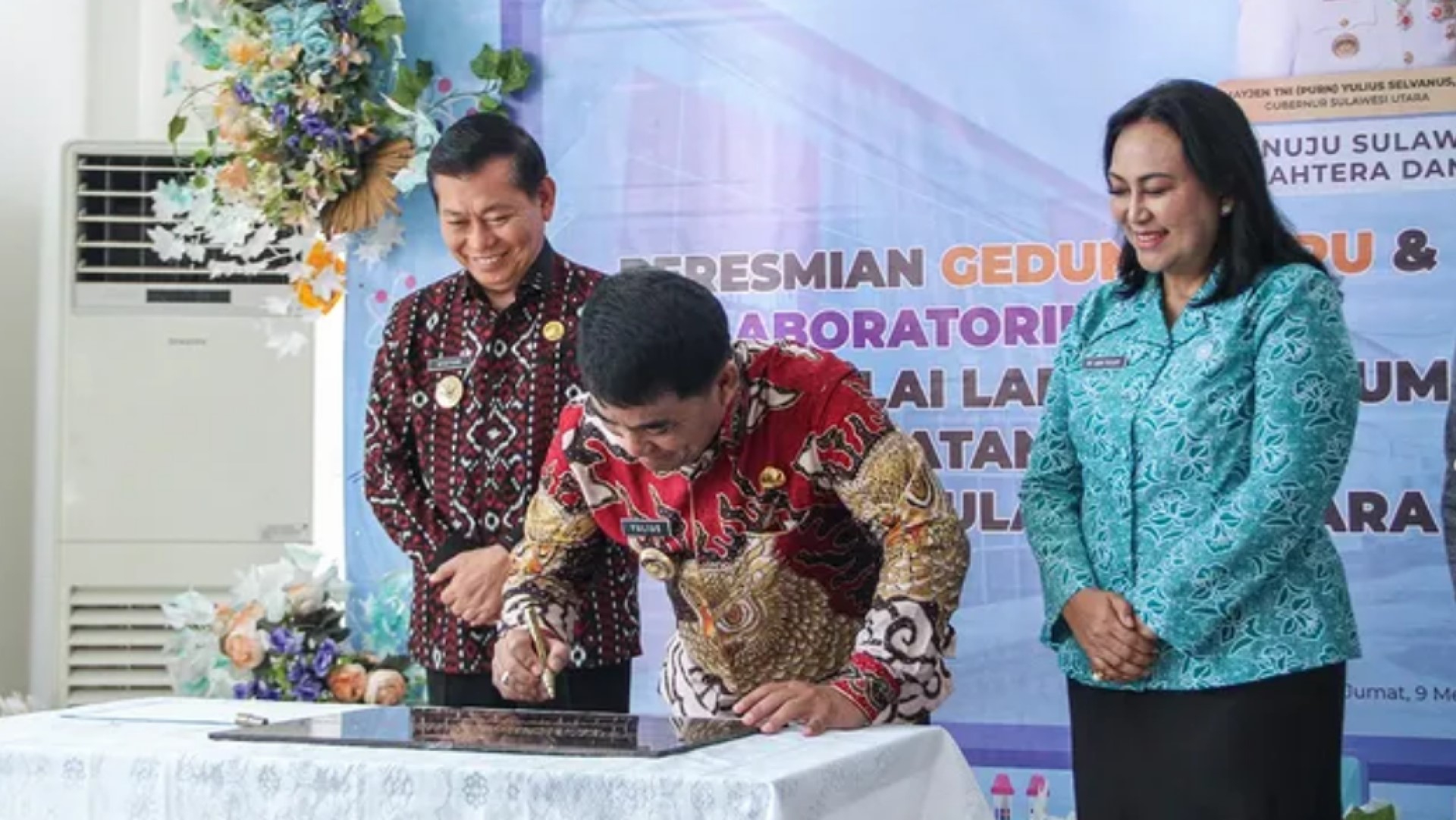 Pemprov Sulawesi Utara Resmikan Gedung Baru Laboratorium BSL-2