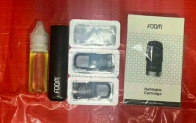 Polda Sulut Bongkar Peredaran Liquid Vape Diduga Narkotika di Kawasan Megamas Manado