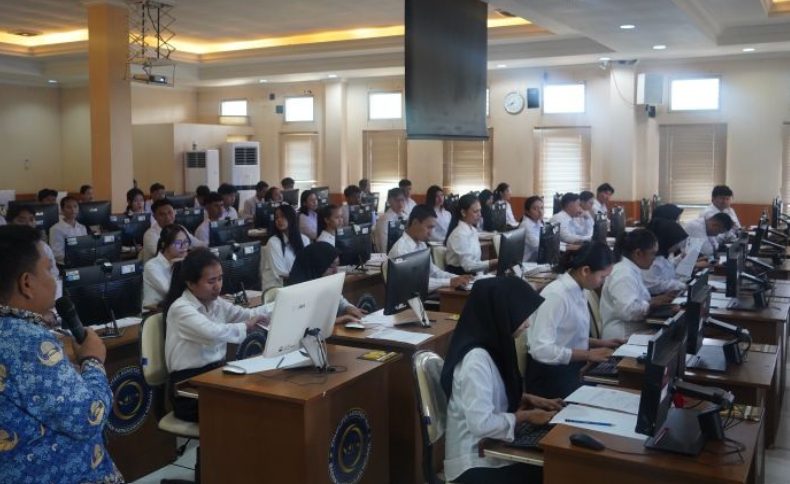 Seleksi Taruna Poltekimipas di Sulut Diawasi Ketat, 12 Peserta Ikuti SKD Hari Pertama