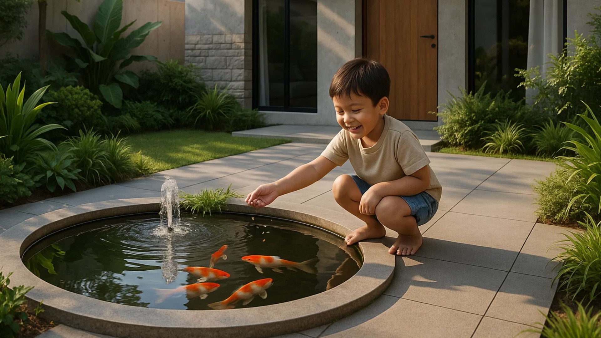 Alasan Pilih Kolam Ikan Minimalis jika Ada Lahan Lebih di Pekarangan Rumah