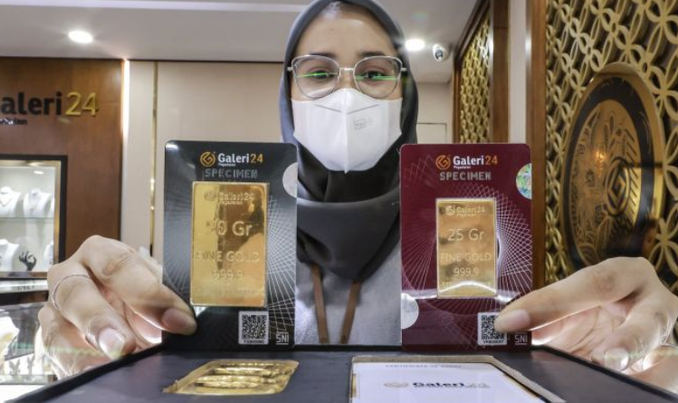 Harga Emas Pegadaian Melejit Nyaris Tembus Rp3 Juta/Gram, Galeri24 dan UBS Kompak Menguat