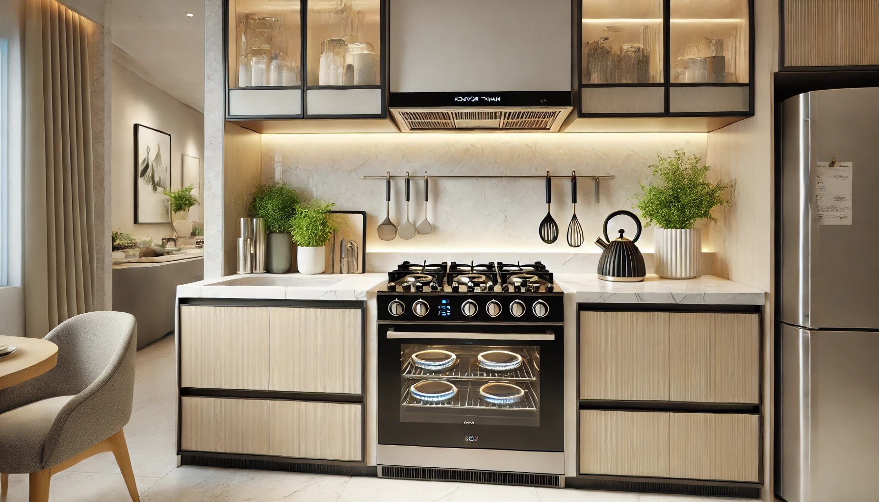 Tips Memilih Kompor Dapur Minimalis agar Terlihat Menyatu dengan Konsep
