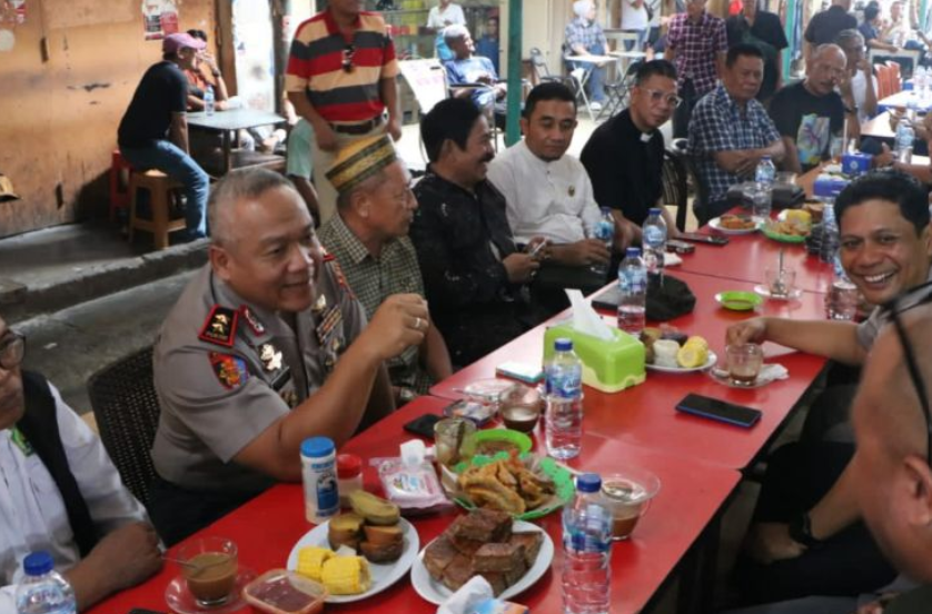Kapolda Sulut Turun ke Jalan Roda, Ajak Tokoh Agama Jaga Kamtibmas