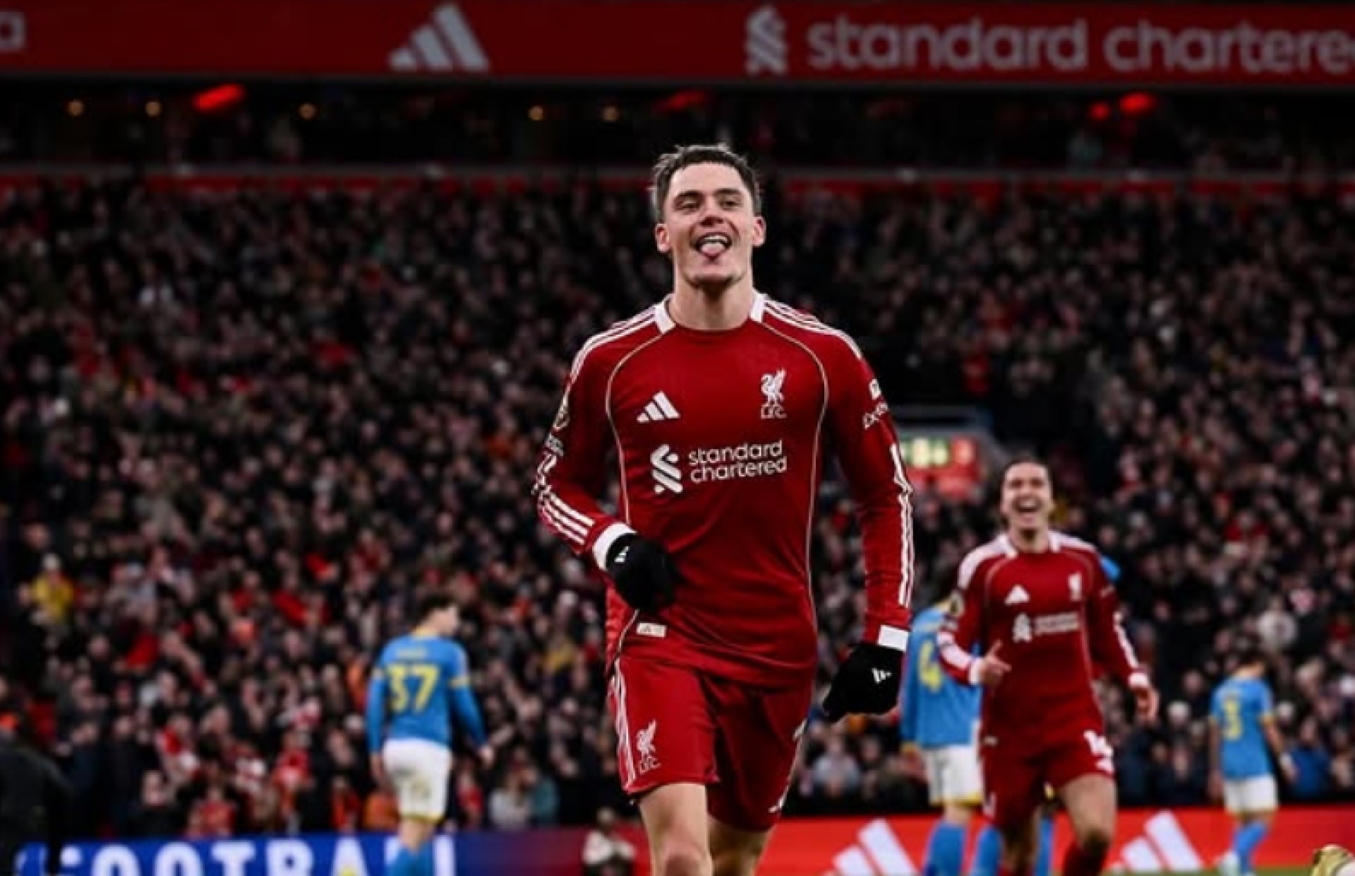 Wirtz Cetak Gol Perdana, Liverpool Amankan Kemenangan Tipis atas Wolves