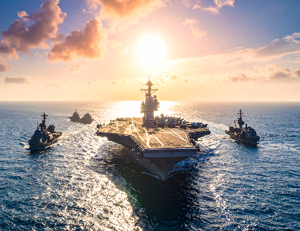 Timur Tengah Memanas, Kapal Induk Amerika USS Abraham Lincoln Siap Serang Iran