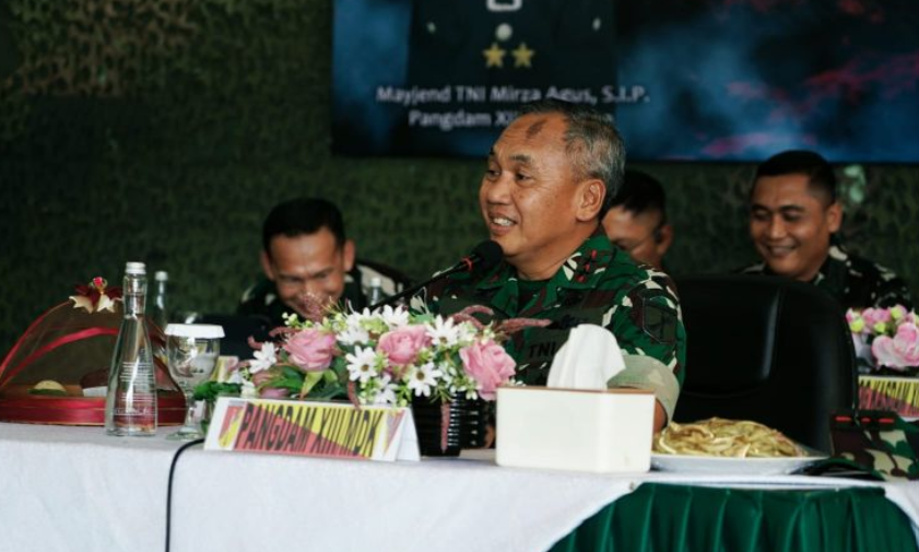 Pangdam XIII/Merdeka Tekankan Disiplin hingga Profesionalisme Prajurit Kikav 10/MSC