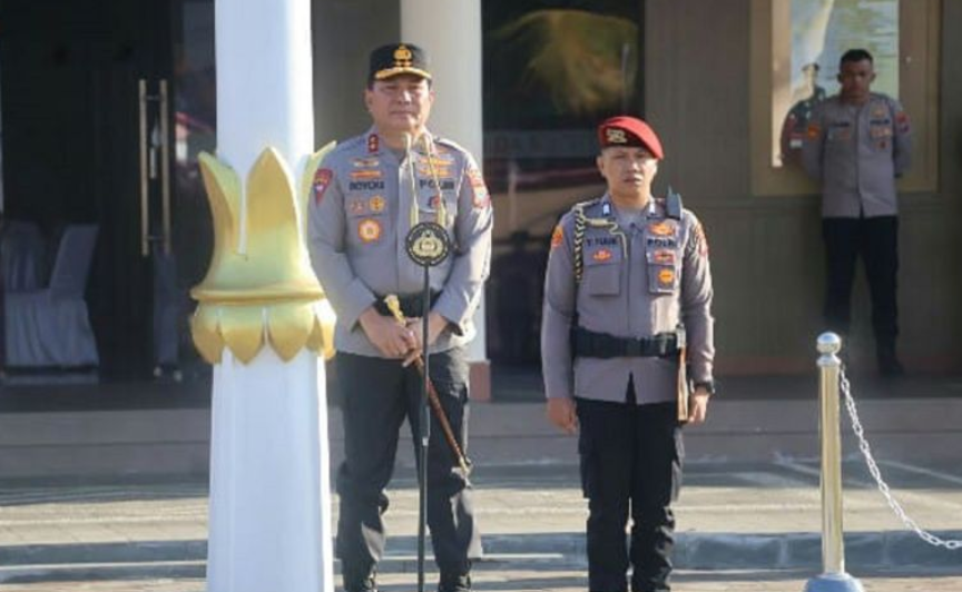 Roycke Harry Langie Pimpin Apel Terakhir di Polda Sulut, Resmi Tinggalkan Kursi Kapolda