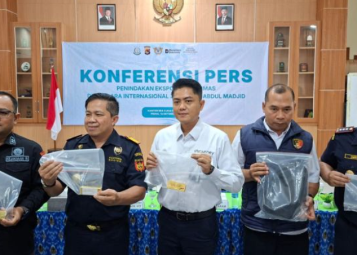 Pria Asal Manado Ditangkap Bawa 5 Kg Emas Senilai Rp12,4 Miliar, Diduga Hendak Diselundupkan ke Hong Kong