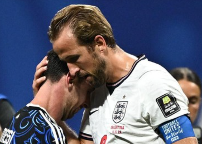 Inggris Tumbang dari Argentina di Menit Akhir, Harry Kane: Nyesek Banget