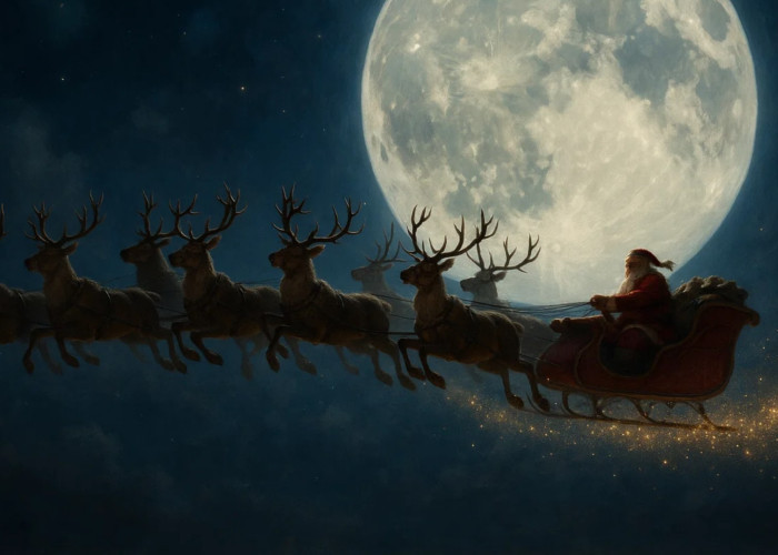 Aplikasi Penunjuk Lokasi Santa Claus Ramai Digunakan Jelang Malam Natal