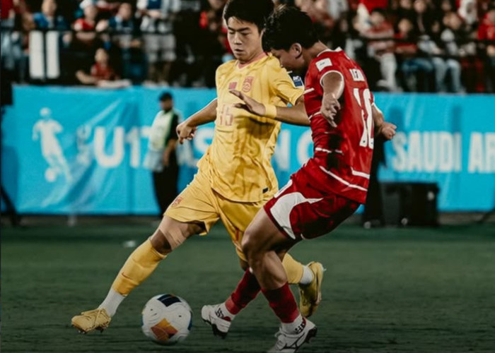 Dramatis! Gol Keanu Sanjaya di Menit Akhir Bawa Timnas U17 Indonesia Bungkam China
