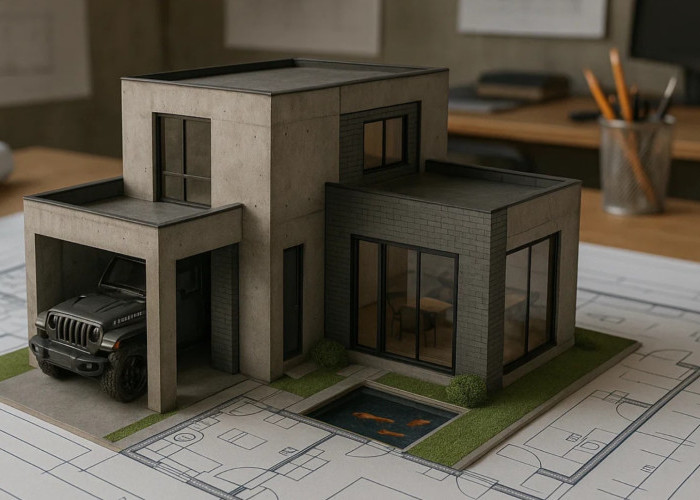 Inspirasi Desain Rumah Industrial Minimalis untuk Keluarga Kecil: Nyaman dan Fungsional