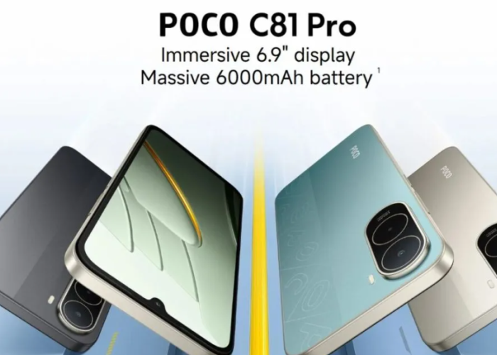 Cuma 1 Jutaan! Poco C81 Pro Rilis Global dengan Layar Smooth 120Hz dan Baterai Monster 6.000mAh