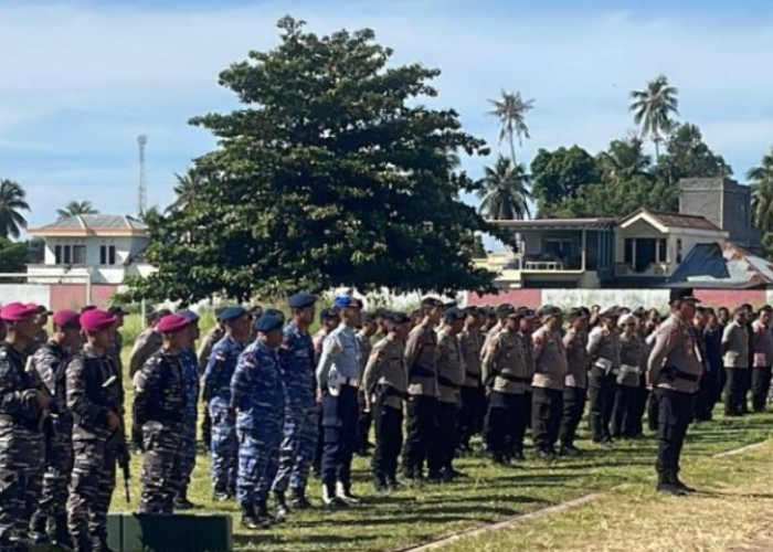 Wapres Gibran Sambangi Korban Gempa Dahsyat di Bitung, Ratusan Personel TNI-Polri Siaga Satu Amankan Lokasi