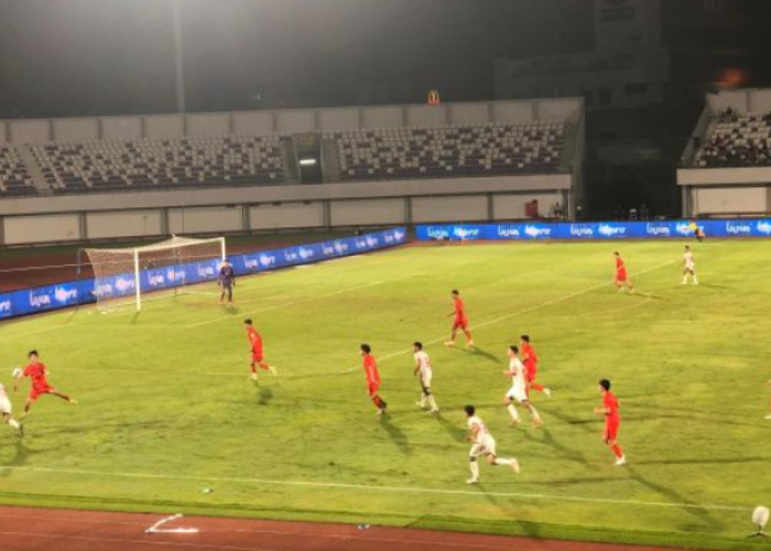 Timnas U-17 Indonesia Dibantai China 0-7 di Uji Coba Perdana