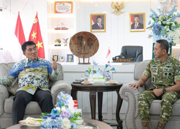 Pangdam XIII/Merdeka Temui Gubernur Sulut, Perkuat Sinergi TNI dan Pemda