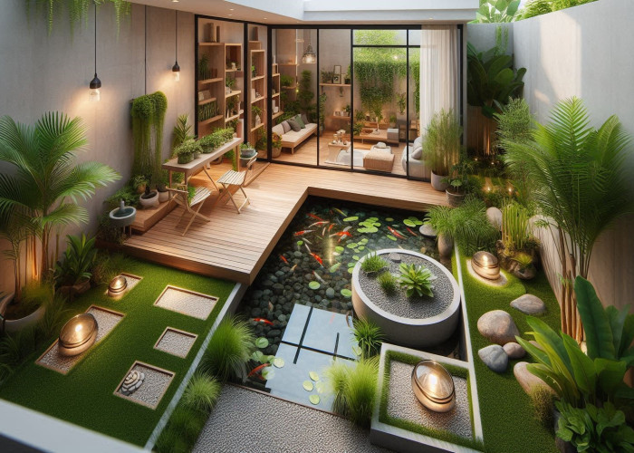 Cara Membuat Taman Minimalis di Lahan Terbatas, Manfaatkan Ruang yang Ada