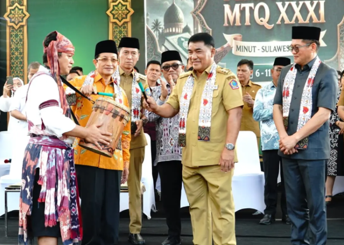 Bupati Iskandar Hadiri Pembukaan MTQ XXXI Sulut, Menag Sebut Sulut Mercusuar Toleransi