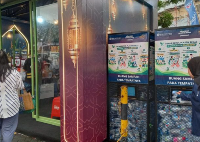 BI Sulut Ajak Warga Tukar Botol Plastik dengan Voucher Buka Puasa di Bulan Ramadhan
