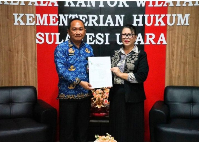 Kanwil Kementerian Hukum Sulut dan Universitas Kristen Tomohon Jajaki Kerja Sama Pembinaan dan Pelayanan Hukum
