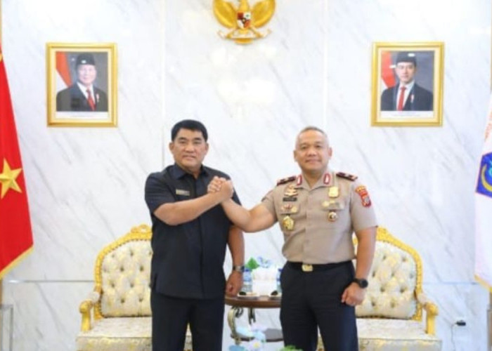 Baru Menjabat Kapolda Sulut, Brigjen Yudo Hermanto Temui Gubernur Yulius