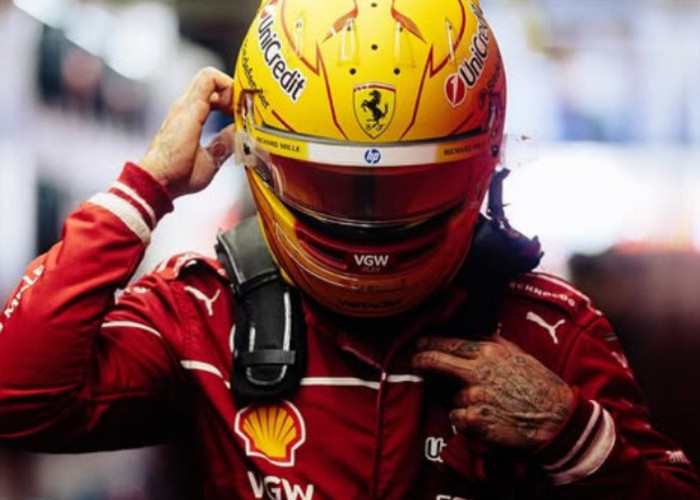 Hamilton Sebut Musim Pertamanya Bersama Ferrari sebagai Mimpi Buruk