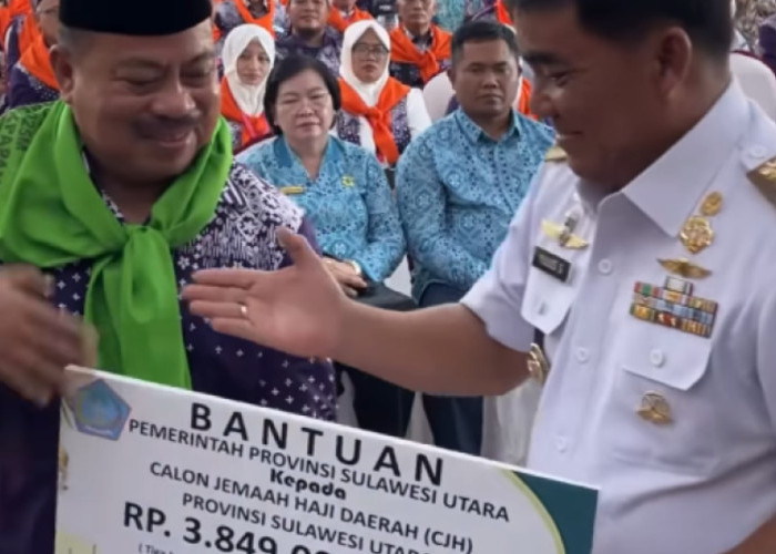 Gubernur Sulut beri Bantuan Pribadi untuk Jemaah Haji Senior Sulut