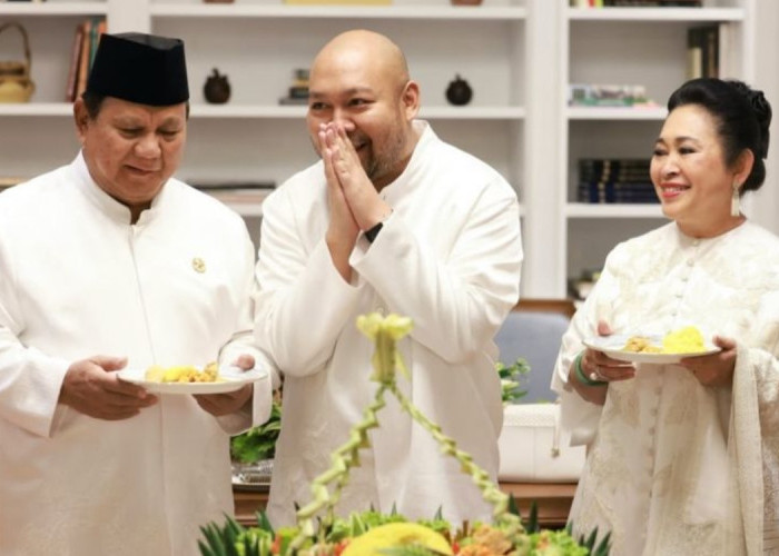 Di Momen Lebaran, Prabowo Rayakan Ulang Tahun Putranya Didit dengan Suasana Sederhana