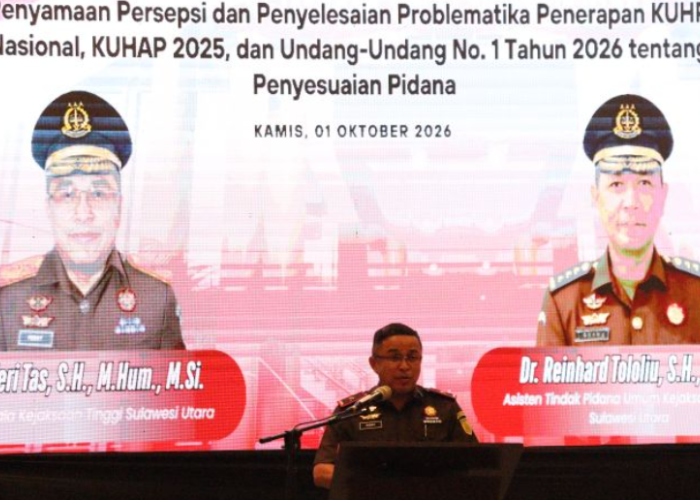 Kejati Sulut Perkuat Keseragaman Penanganan Perkara Pidana Umum