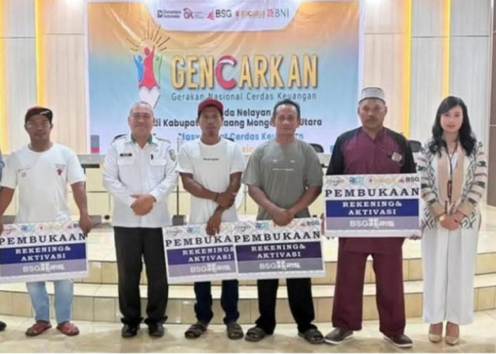 OJK Gandeng Bank SulutGo dan BNI Tingkatkan Literasi Keuangan Nelayan Bolmut