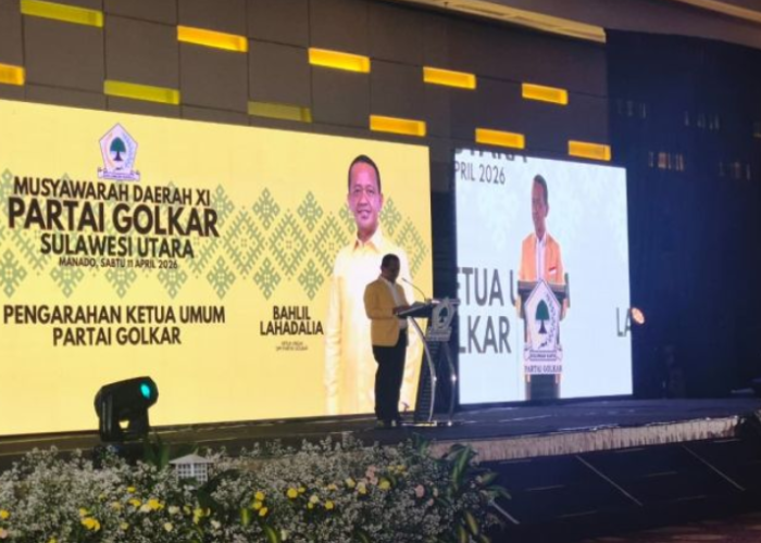 Bahlil Tekankan Soliditas di Musda Golkar Sulut, Minta Kepemimpinan Baru Rangkul Semua Pihak