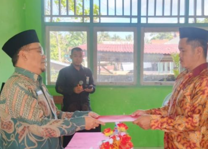 Kemenag Perkuat Tata Kelola MA Ma'arif NU Ilomata Bolsel, Kepala Madrasah Resmi Ditugaskan